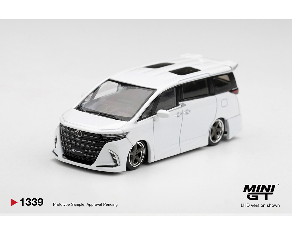 Preorder) Mini GT 1:64 Toyota Alphard 40 KUHL - White - Limited