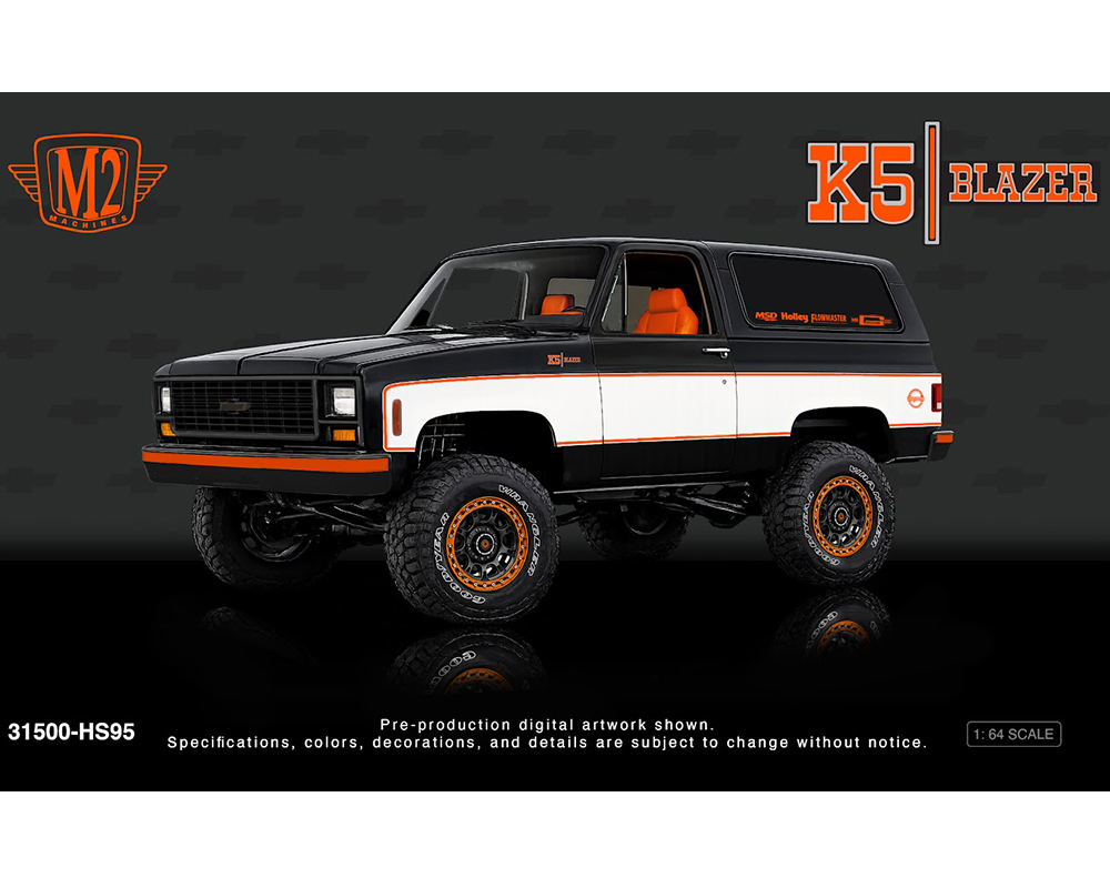 Preorder) M2 Machines 1:64 1973 Chevrolet K5 Blazer Special
