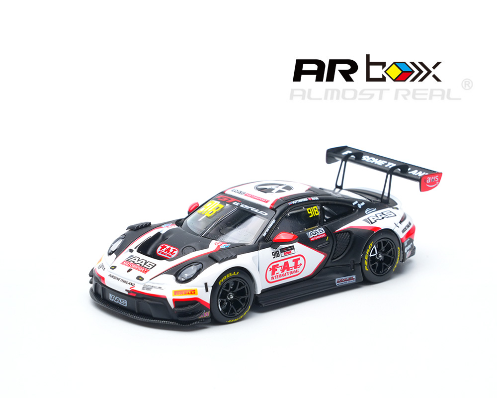 Preorder) Almost Real 1:64 ARbox Porsche 911 GT3 R - 2026 GT World