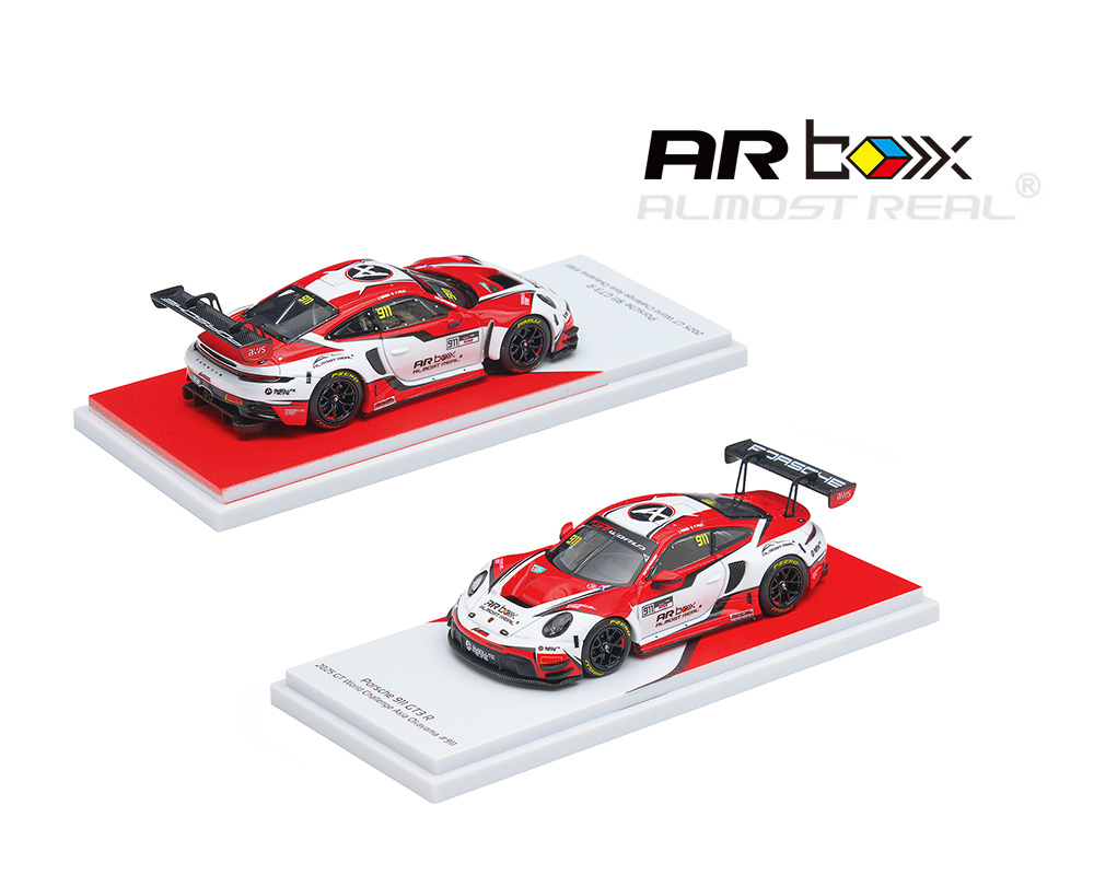 ミニカー Almost Real Porsche 911 GT3 R 2025 Preorder) Almost Real 1:64 ARbox Porsche 911 GT3 R 2025 GT World