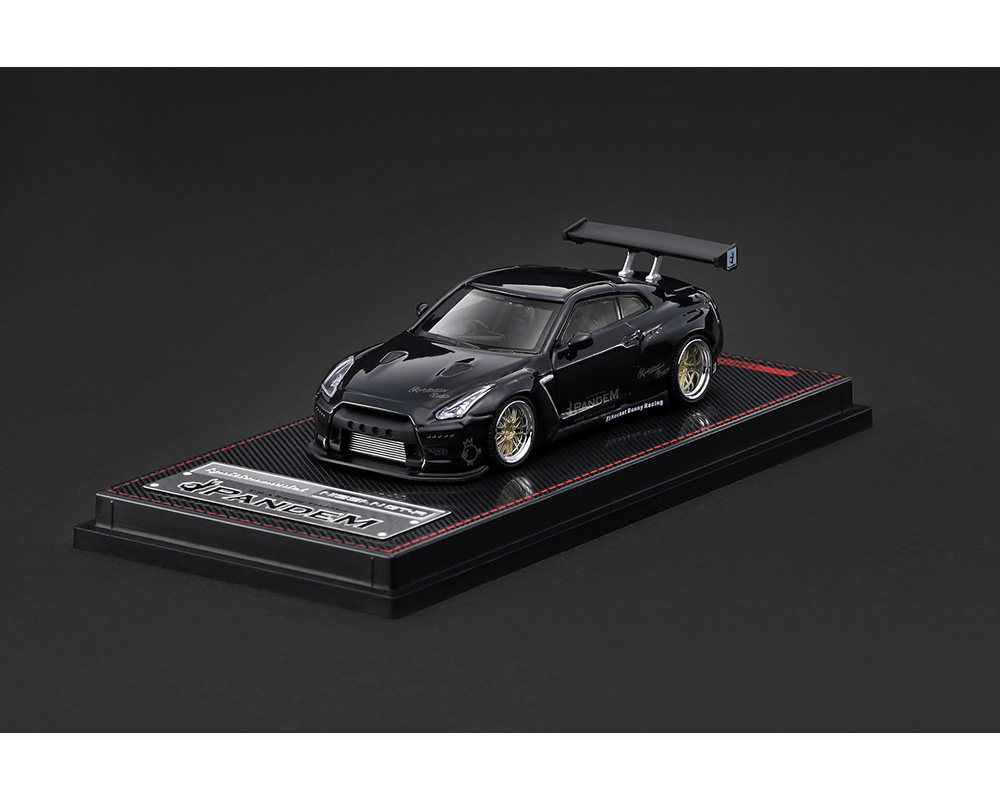★ignition model PANDEM 1:64 ミニカー Preorder) Ignition Model 1:64 Pandem Nissan GT-R R35 - Black