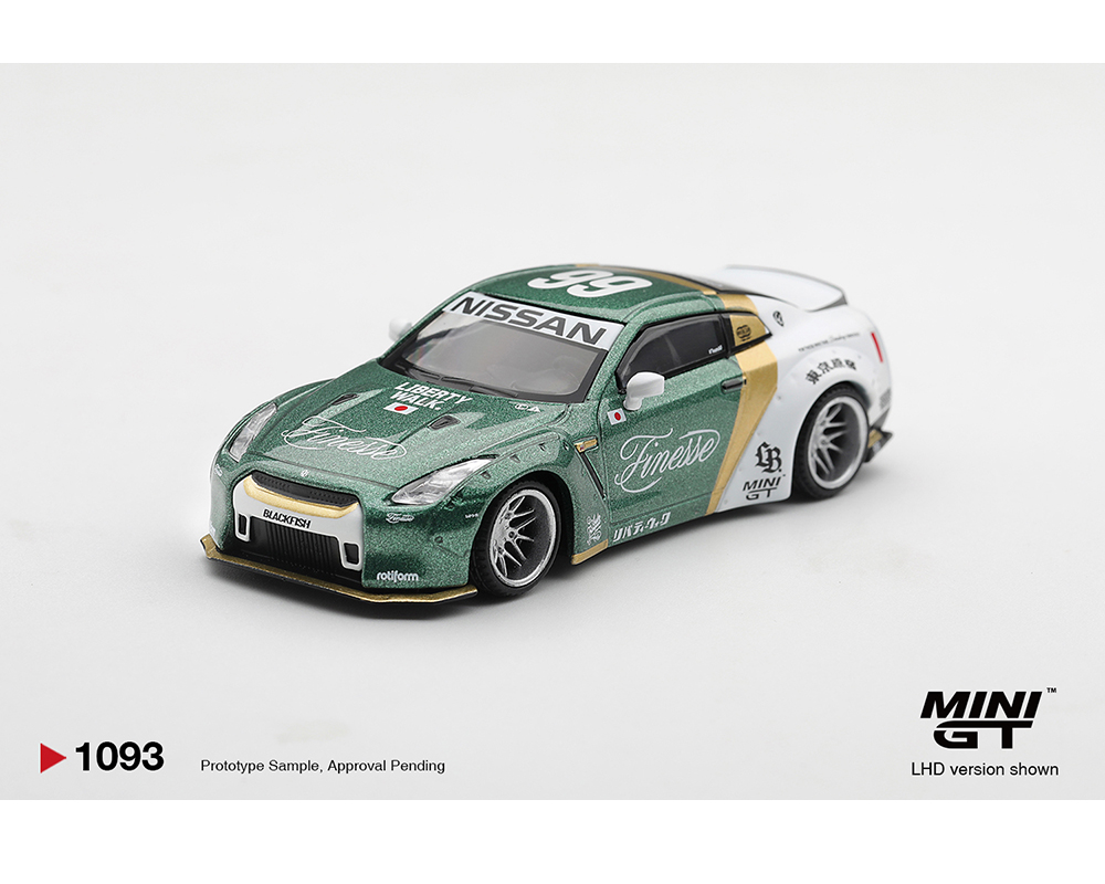 Preorder) Mini GT 1:64 Nissan GT-R (R35) LB☆WORKS Type 1, Custom