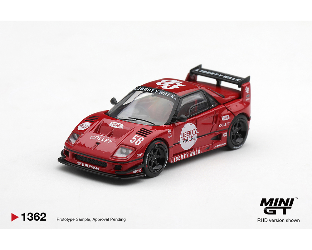Preorder) Mini GT 1:64 Mazda AZ-1 Liberty Walk LB40 LB-Hinomaru