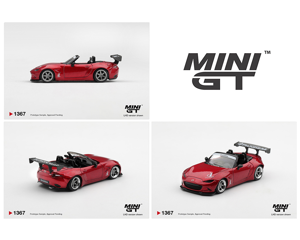 Preorder) Mini GT 1:64 Mazda Miata MX-5 (ND) Pandem Kodo Red
