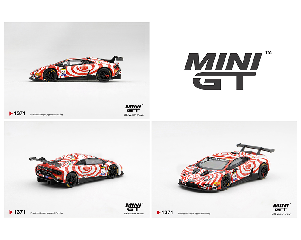 (Preorder) Mini GT 1:64 Lamborghini Huracan GT3 EVO2 #93 Wall Racing 2025 Bathurst 12 hrs - Limited Edition