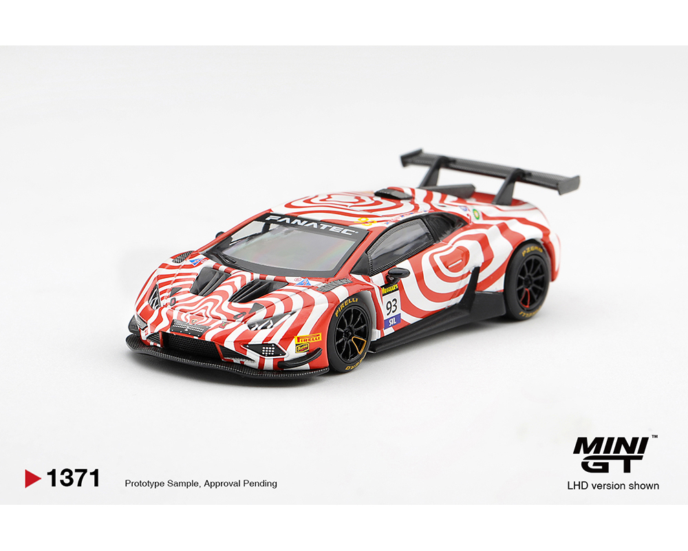 (Preorder) Mini GT 1:64 Lamborghini Huracan GT3 EVO2 #93 Wall Racing 2025 Bathurst 12 hrs - Limited Edition - Image 2