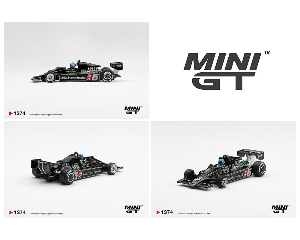 (Preorder) Mini GT 1:64 Lotus 78 #6 Ronnie Peterson 1978 S. African GP Winner - Limited Edition