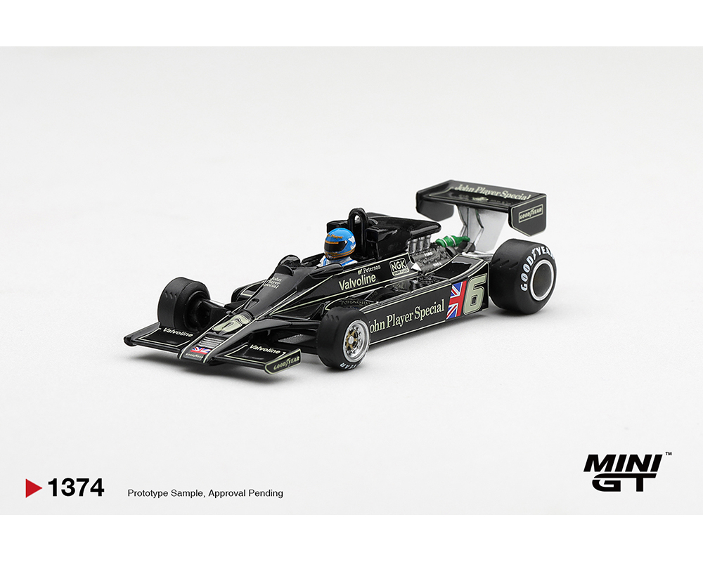 (Preorder) Mini GT 1:64 Lotus 78 #6 Ronnie Peterson 1978 S. African GP Winner - Limited Edition - Image 2