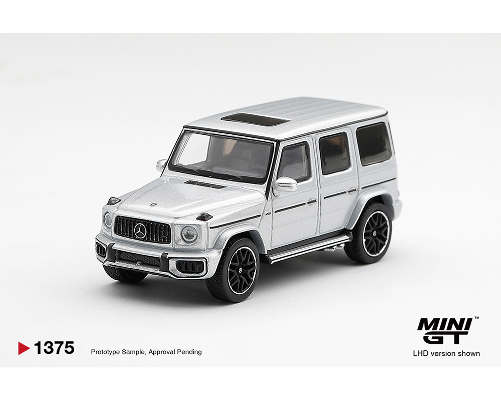 (Preorder) Mini GT 1:64 Mercedes-AMG G 63 Silver Metallic - Limited Edition - Image 2