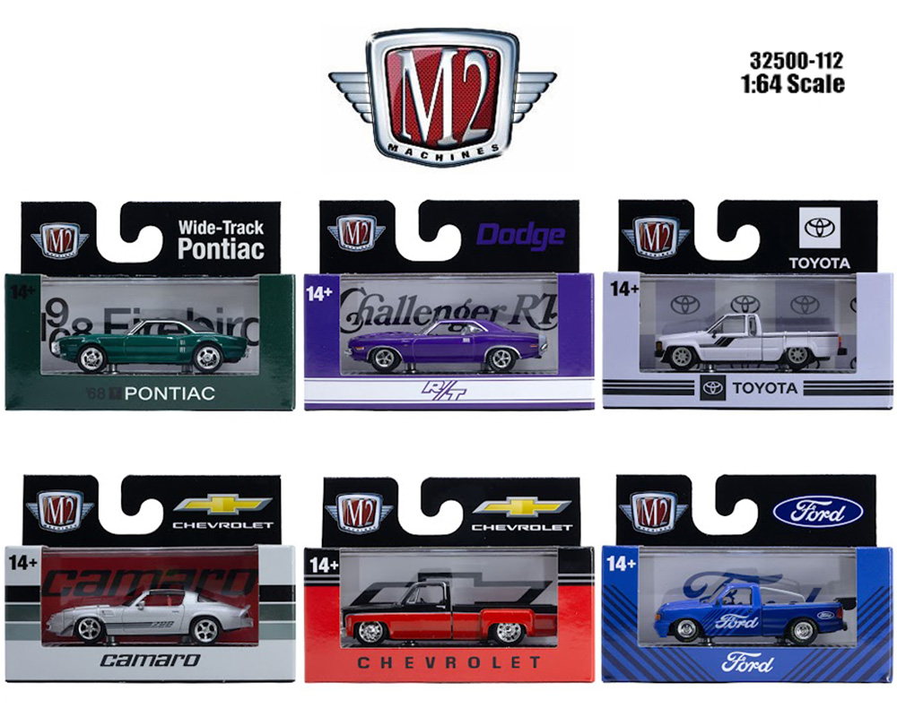(Preorder) M2 Machines 1:64 Auto-Thentics Release 112 Assortment 2026