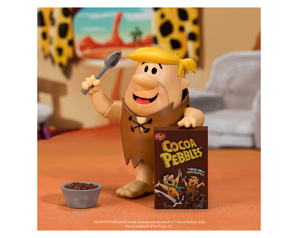 Jada Action Figure 6" Cocoa Pebbles Barney Rubble - Image 2