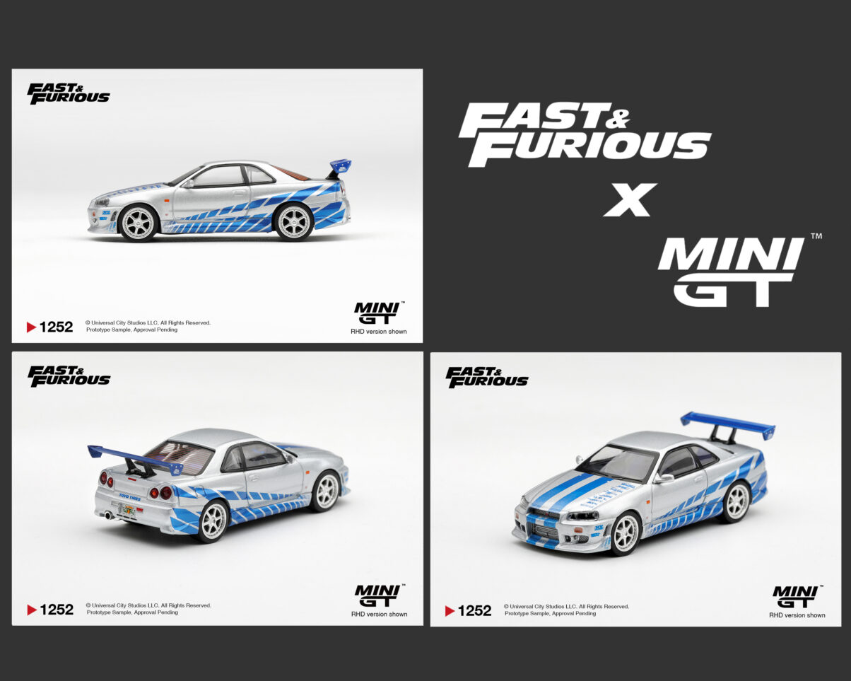 (Preorder) Mini GT 1:64 Nissan Skyline GT-R C-West "2 Fast 2 Furious" Brian O'Conner - Limited Edition