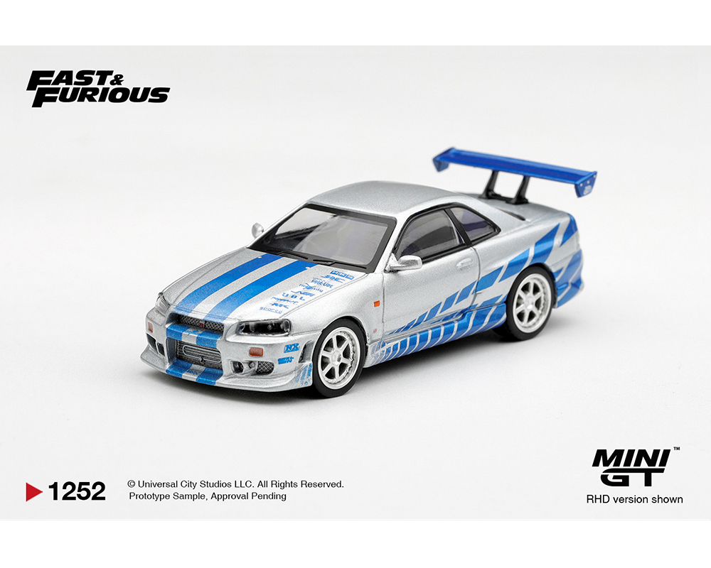 (Preorder) Mini GT 1:64 Nissan Skyline GT-R C-West "2 Fast 2 Furious" Brian O'Conner - Limited Edition - Image 2