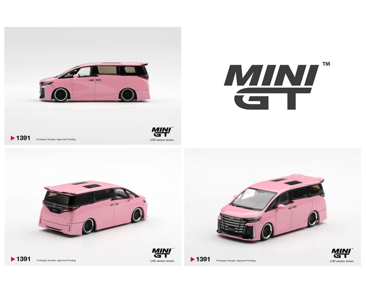 (Preorder) Mini GT 1:64 Toyota Vellfire 40 KUHL Metallic Pink - Limited Edition