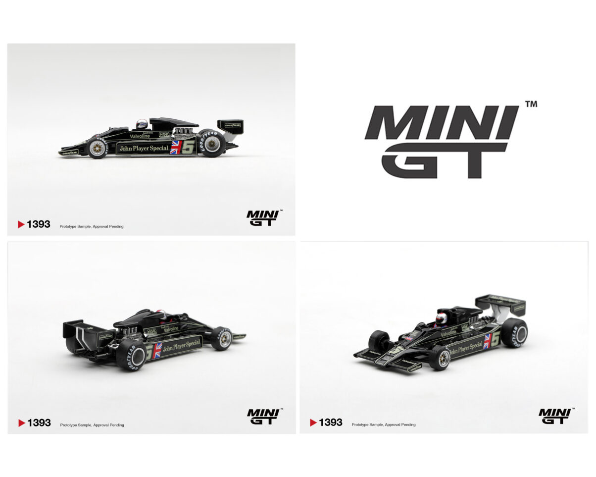 (Preorder) Mini GT 1:64 Lotus 78 #5 Mario Andretti 1977 US GP West Winner - Limited Edition