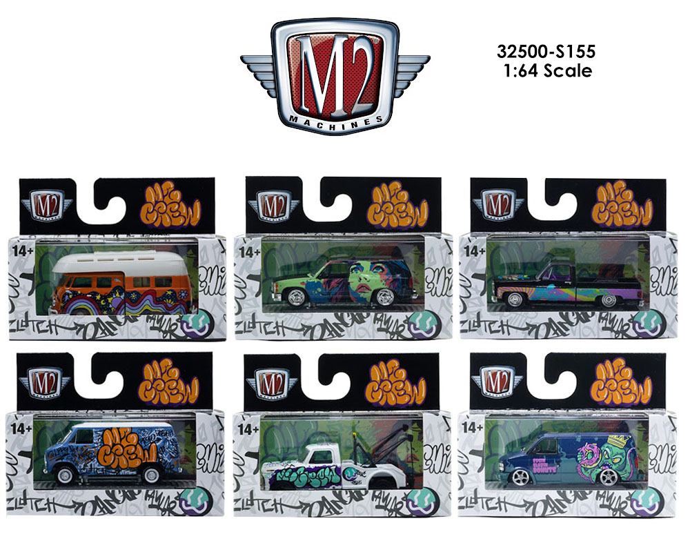 (Preorder) M2 Machines 1:64 Auto-Thentics Release S155 Assortment