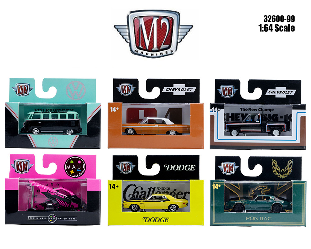 (Preorder) M2 Machines 1:64 Detroit-Muscle Release 99 Assortment