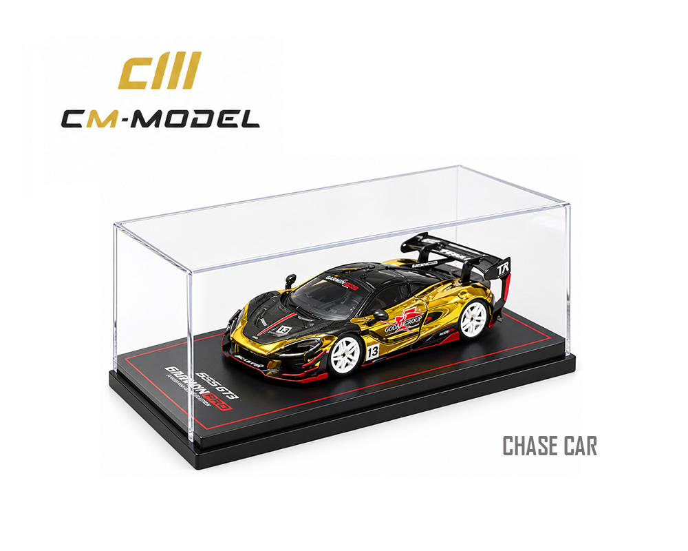 (Preorder) CM Model 1:64 DarwinPro McLaren 720SE GTR- Matte Black Carbon - Limited Edition - Image 2