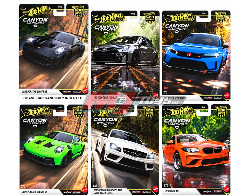 (Preorder) Hot Wheels 1:64 Car Culture 2027 C Release - Canyon Warriors