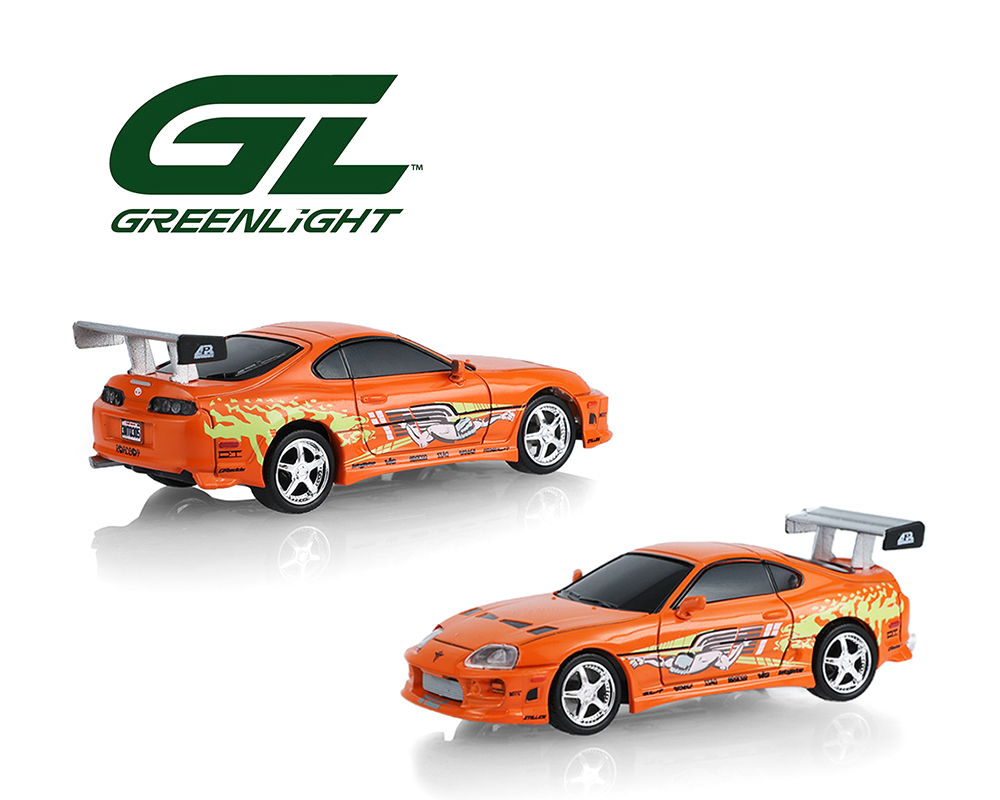 (Preorder) Greenlight Motion 1:64 RC The Fast & The Furious 1994 Toyota Supra "Brian's Supra" Combo Set - Image 2