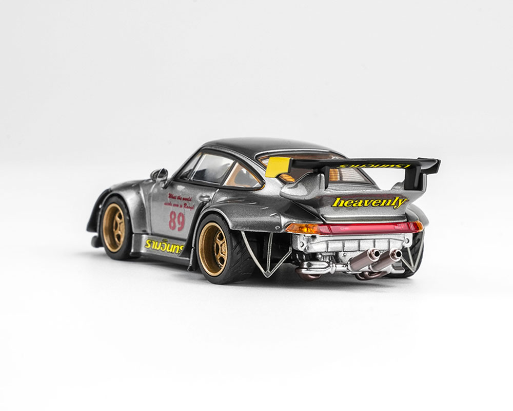 (Preorder) Motor Helix 1:64 RWB 993 Ramintra - Metallic Silver - Special Edition - Image 2