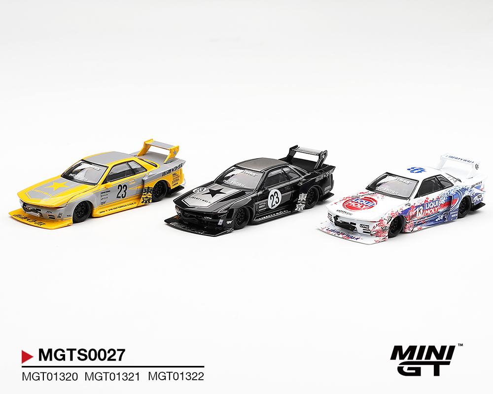 (Preorder) Mini GT 1:64 INOZETEK x Liberty Walk R32 Set 2026 Show Edition 3 Cars Set - Show Special Edition - Image 2
