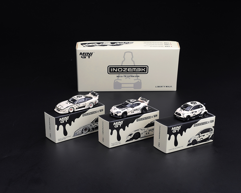 (Preorder) Mini GT 1:64 INOZETEK x TBC Set 2026 Show Edition 3 Cars Set - Show Special Edition - Image 5