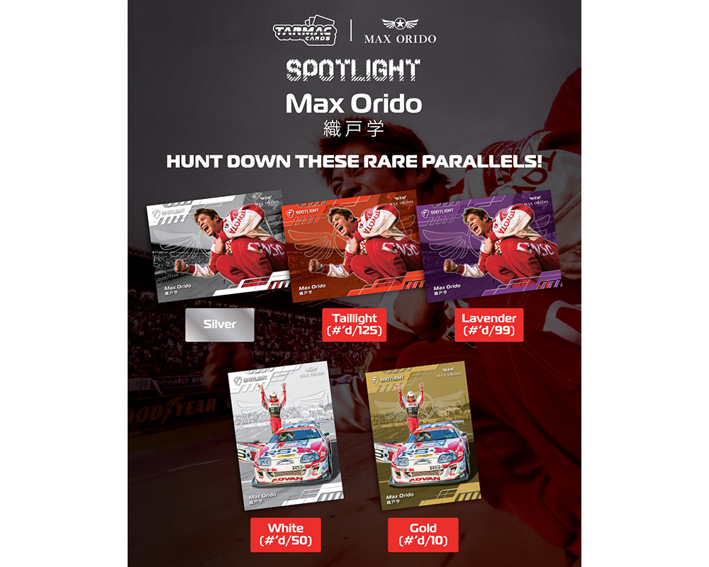 (Preorder) Tarmac Cards Spotlight Max Orido Trading Cards - Limited Edition - Image 2